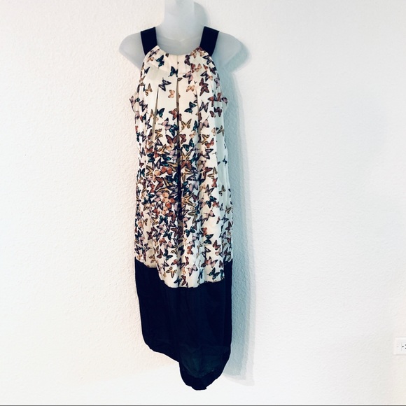 Ted Baker Butterfly Midi Dress Size 8 Sleeveless - Picture 9 of 16